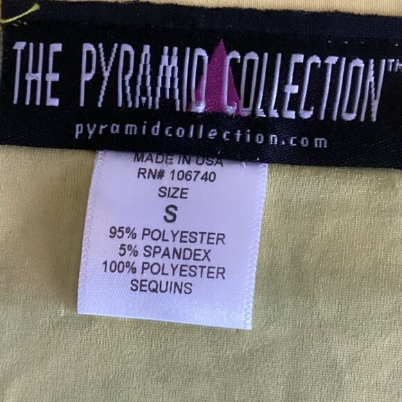 The Pyramid Collection Sequin Tank Top Sz S #161G - Picture 6 of 7